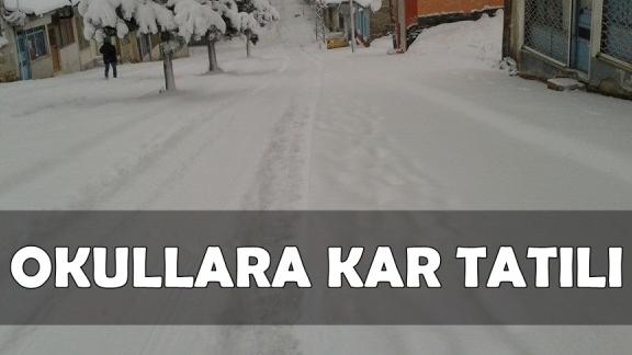5 Ocak 2016 Okullara Kar Tatili Duyurusu 