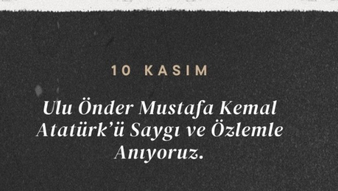 10 KASIM 